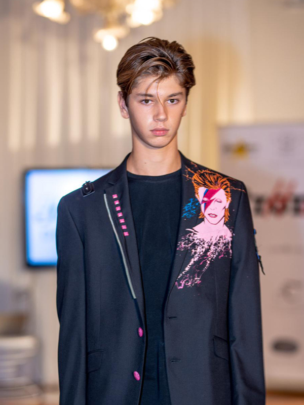 RockStarr Designer Wear David Bowie Jacket Venice Film Festival RockStarr Designer Wear David Bowie Jacket Venice Film Festival