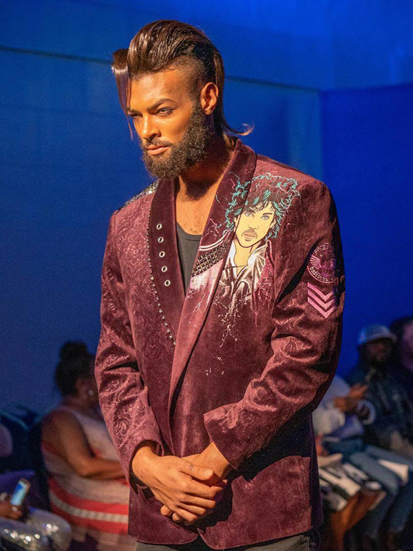 RockStarr Designer Wear Prince Jacket at New York Fashion Week RockStarr Designer Wear Prince Jacket at New York Fashion Week