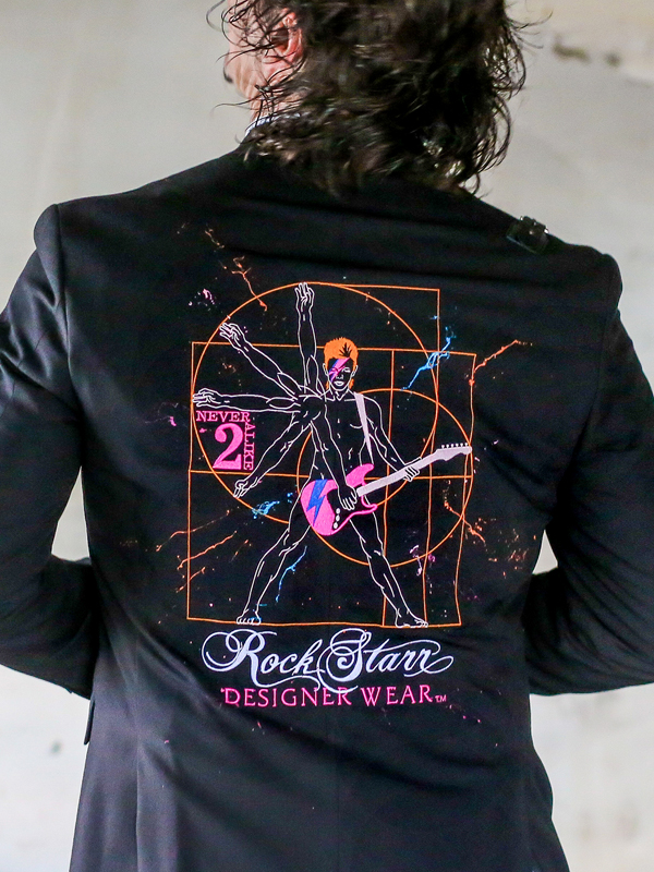 RockStarr Designer Wear David Bowie Fashion design RockStarr Designer Wear David Bowie Fashion design