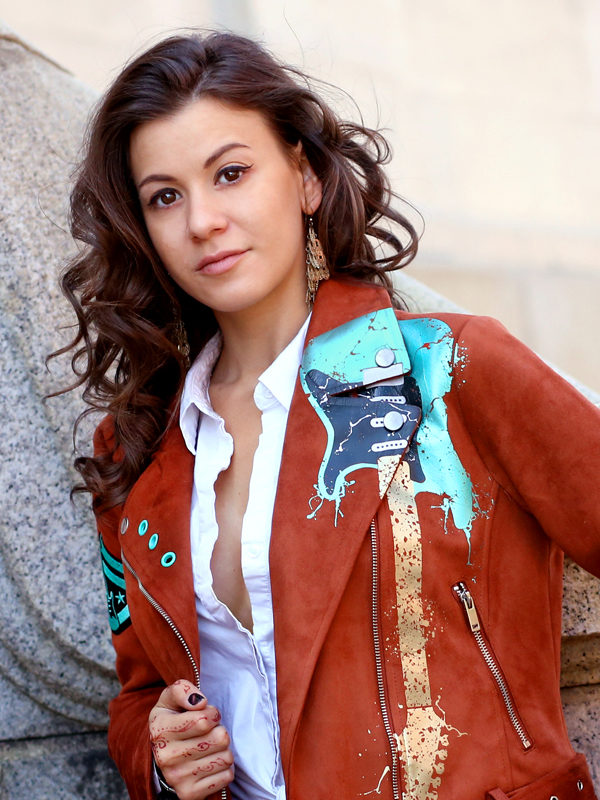 RockStarr Designer Wear Faux Suede Womens Jacket