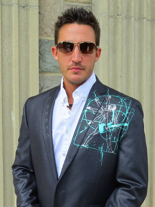 RockStarr Designer Wear Leonardo Davinci Blazer