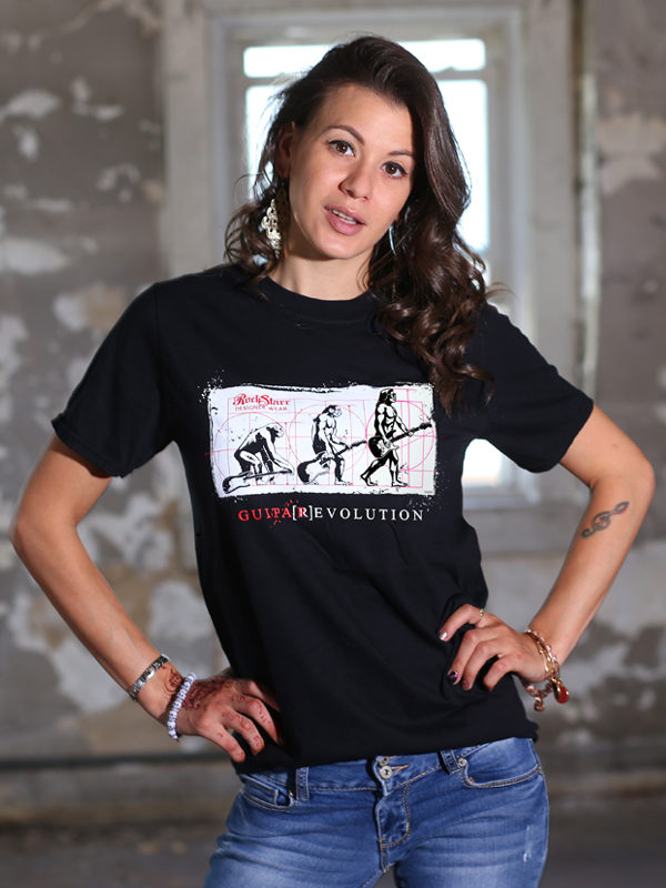 RockStarr Designer Wear Rock N Roll Womens T-shirt